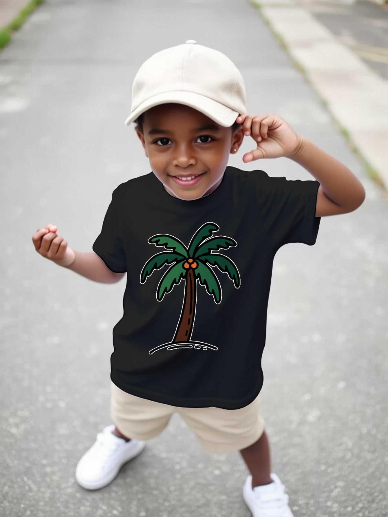 Family Tree Print - Camiseta com Estampa Gráfica de Palmeira
