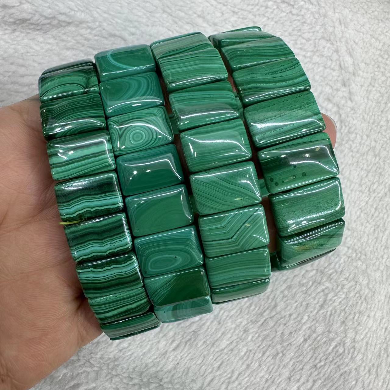 Genuine Natural Verde Malaquit - Coordinates Bracelet avaliação e preço