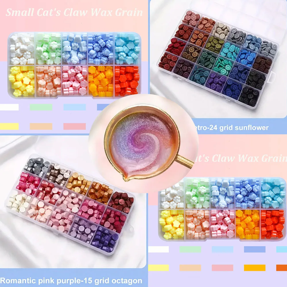 600 Peças de Pérolas de Cera p - Wax Seal Letter Kit avaliação e preço