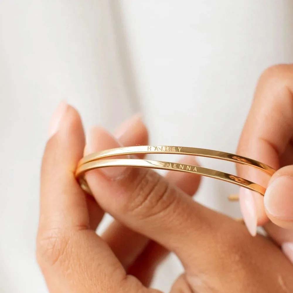 Casal gravar nome texto person - Coordinates Bracelet avaliação e preço