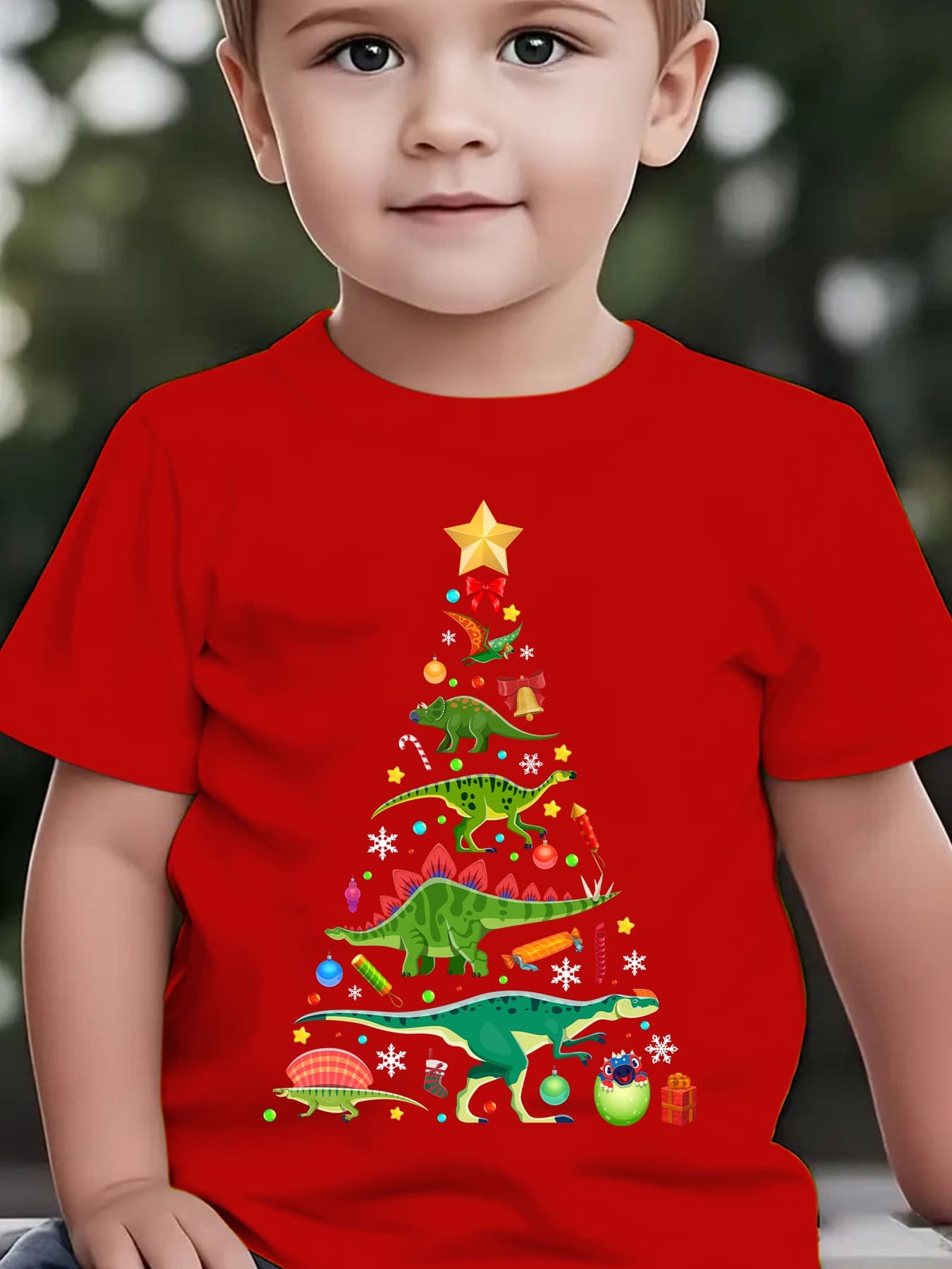 Camiseta de Moda Infantil de V - Family Tree Print avaliação e preço